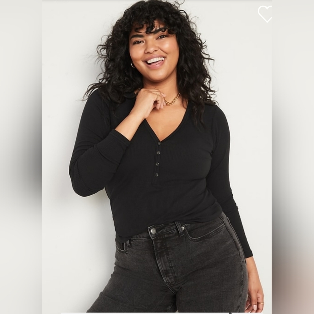 Old Navy Long Sleeve Henley